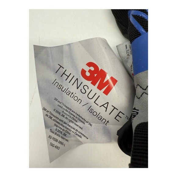 COOLJOB Leather Gloves Waterproof Winter Max Touch Screen 3M Thinsulate Medium - Picture 13 of 13